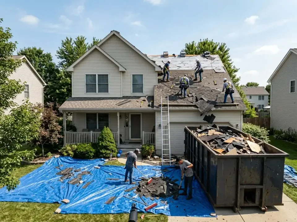 roof-replacement-debris-remova-004 — frequently asked questions, Cheapest Dumpster Rentals in Central Falls, RI